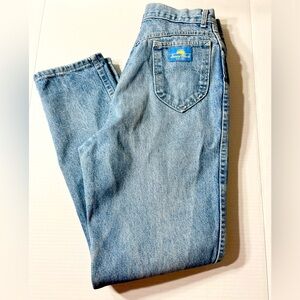 Vintage Women’s Jeans Size 14 28/28 Light Wash Sunset Blues Made In USA Classic‎